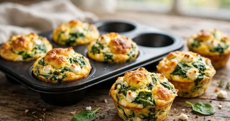 High Protein Egg Muffins: 22g Protein (30-Minute Meal Prep)