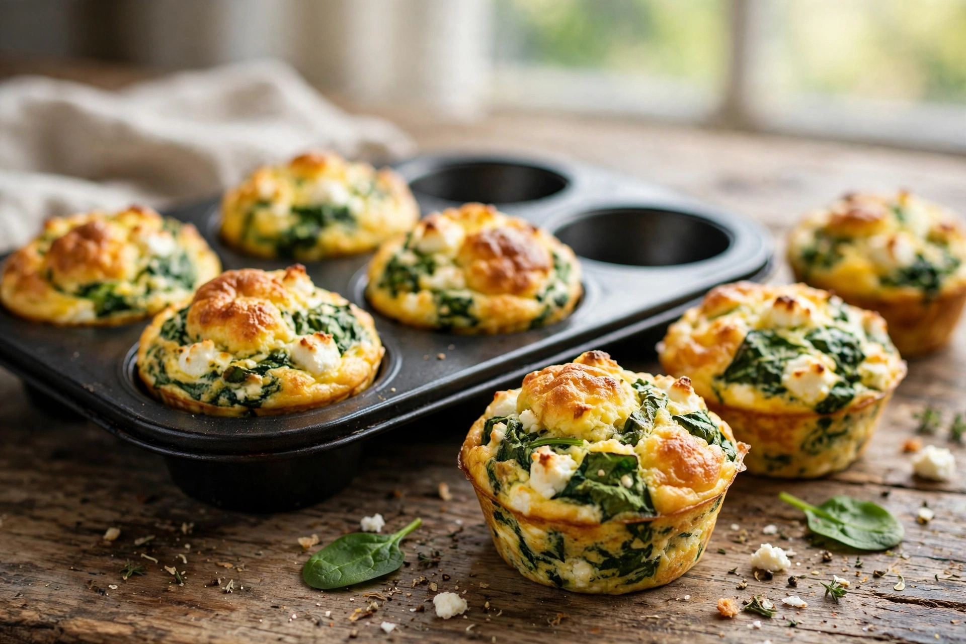 High Protein Egg Muffins: 22g Protein (30-Minute Meal Prep)